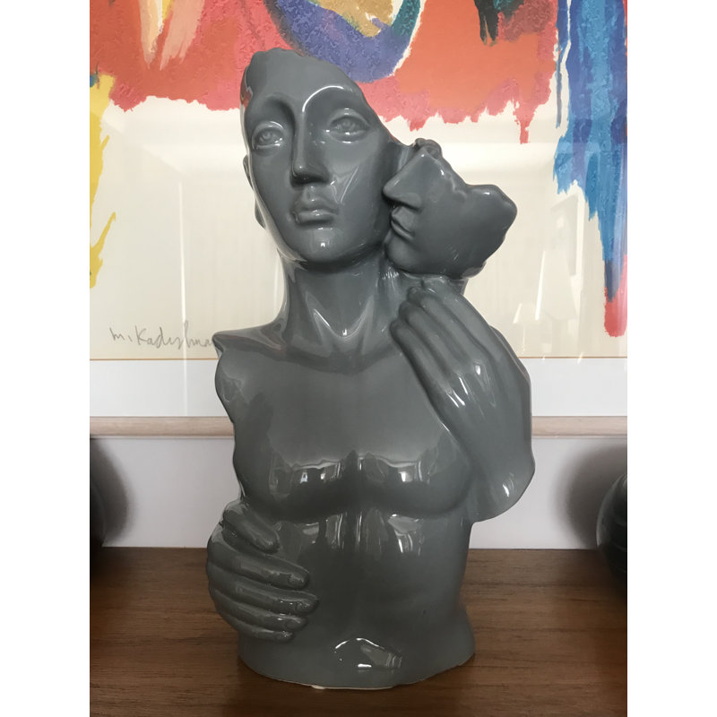 People Figurines & Sculptures, Glossy Grey