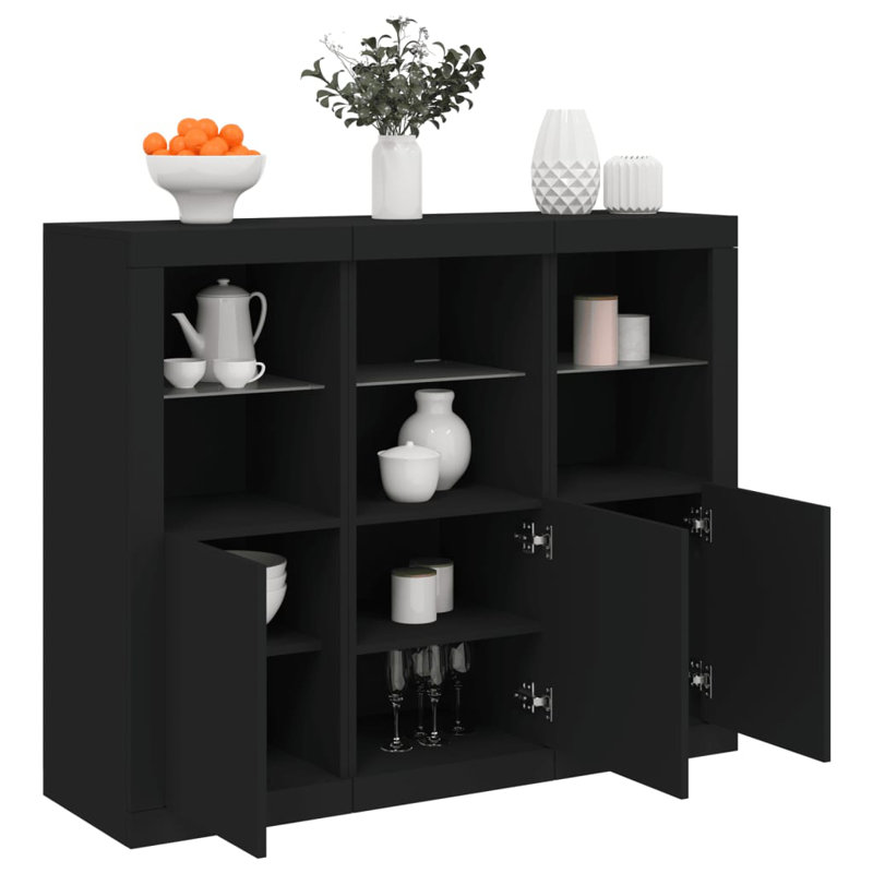 Azima 123cm Sideboard, Black