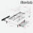 Upholstered Daybed With 2 Storage Drawers And Adjustable Side Rail-235993131