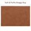 Aspire Homeware Rust Shaggy Area Rug Soft Plush Indoor Carpet-1437452716