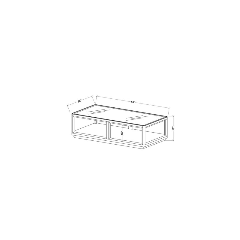 Pasqualena Modern Coffee Table