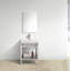 Ensemble de meuble-lavabo simple 24 po Halesowen-31991206
