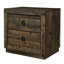 Table de bout avec 2 tiroirs, table de chevet Deford -374896271
