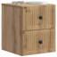 33cm W Manufactured Wood Bedside Table-1987882643