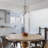 Modern Clear Glass Dome Pendant Light -560077159
