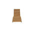 Chaise longue en teck Tricia