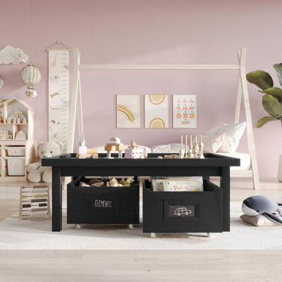 Table d'activité avec rangement pour enfants Avery