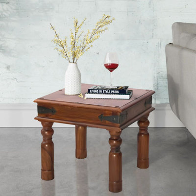 Solid Wood End Table
