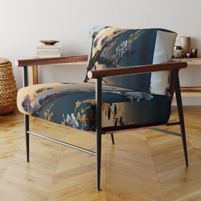Fauteuil d'appoint Cherry Blossom Branch I - Upholstered