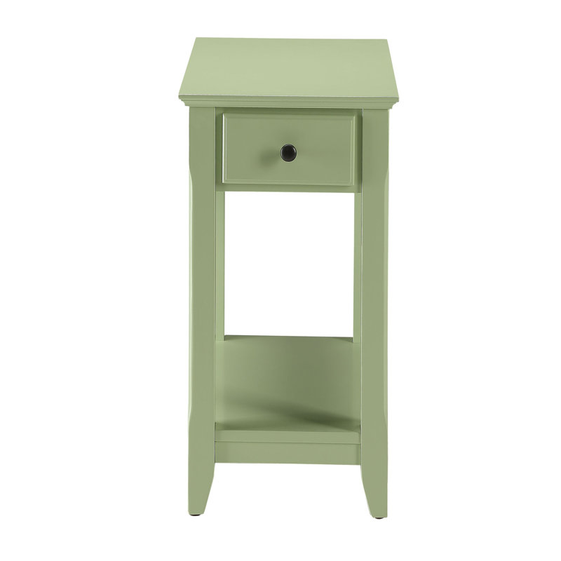 Table d'appoint avec tiroir et tablette pour dortoir compact Modern Interiors