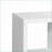 8-Cube Organizer with Open Back Shelves, Modern Simple Design for Home Office | Snow White | MDF-1110839057