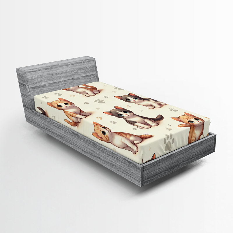 Microfiber Fitted Sheet, Twin Fitted Sheet