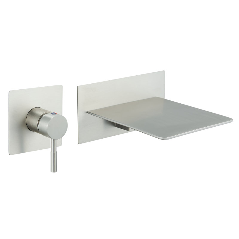 Single-handle Bathroom Faucet, Brushed Nickel