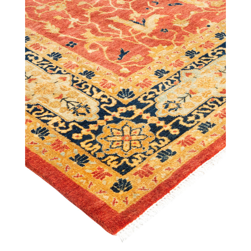 Classic One-of-a-Kind 6' 1" X 9' 4" Hand Knotted Area Rug