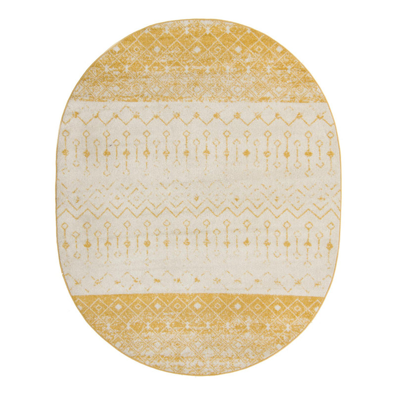 Somerville Moroccan Indoor Rug, Oval 7'10" x 10'