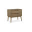 2 - Drawer Solid Wood Nightstand