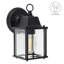 Dewsbury Black Outdoor Wall Lantern-1375013360