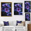 Beauté éthérée, hortensia bleu mauve, photo I - décoration murale hortensia-168317505-168317517