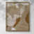 Toile avec cadre noyer