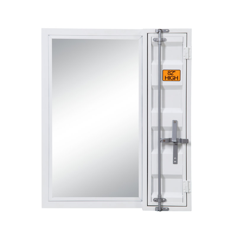 Miroir de salle de bain Cargo, Blanc
