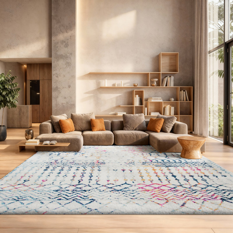 Lorenco Ivory Rug, Rectangle 8' x 10'