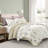 Lush Decor Watercolor Wildflower Scallop Edged Floral Quilt Set-99884560