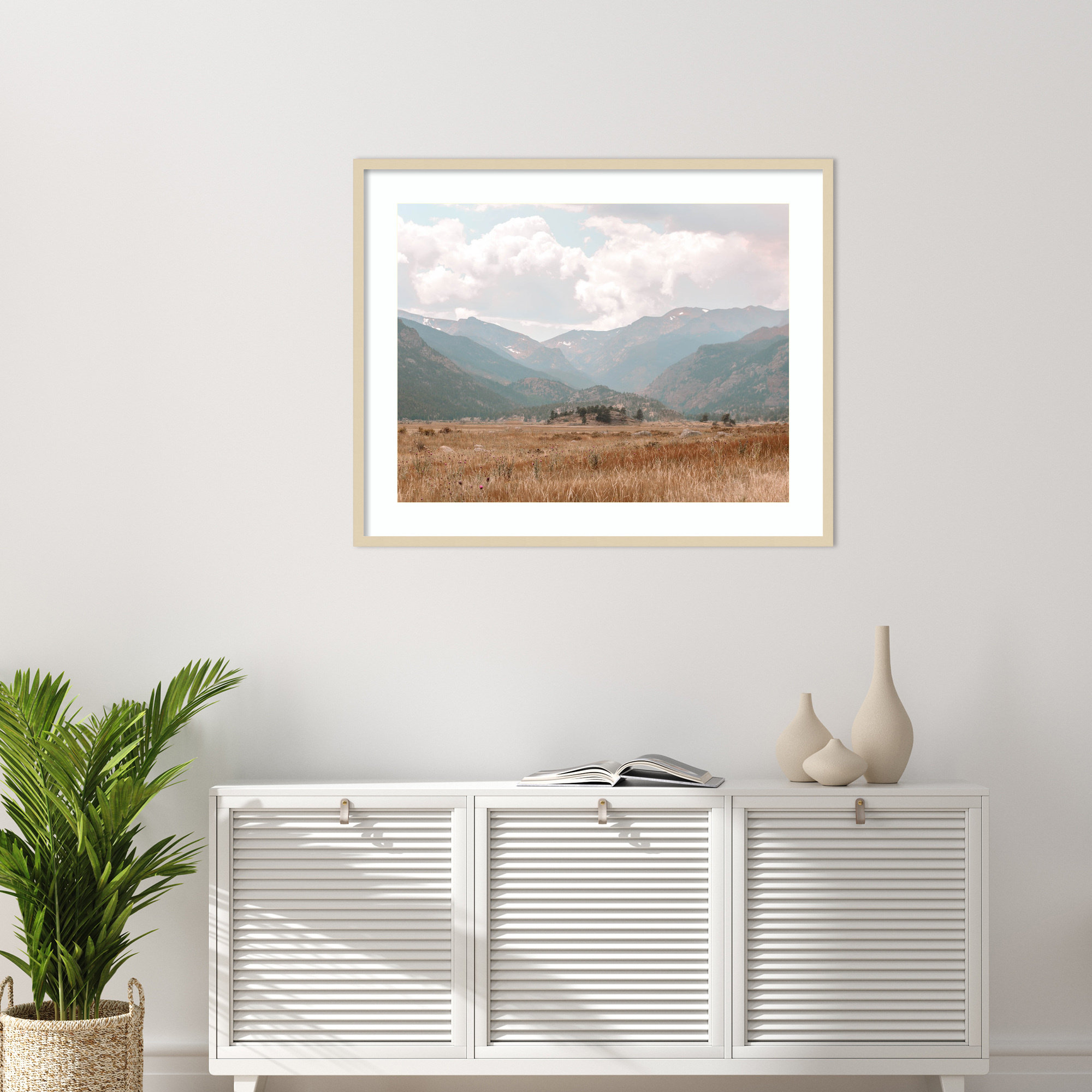 Wanderings by Alicia Abla, Brown, 33" H x 41" W x 1" D