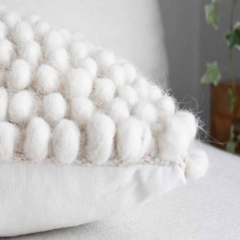 3 Pieces Textured Pillow Covers