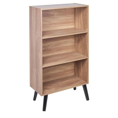 Vester 90 cm H x 60 cm W Solid Wood Standard Bookcase