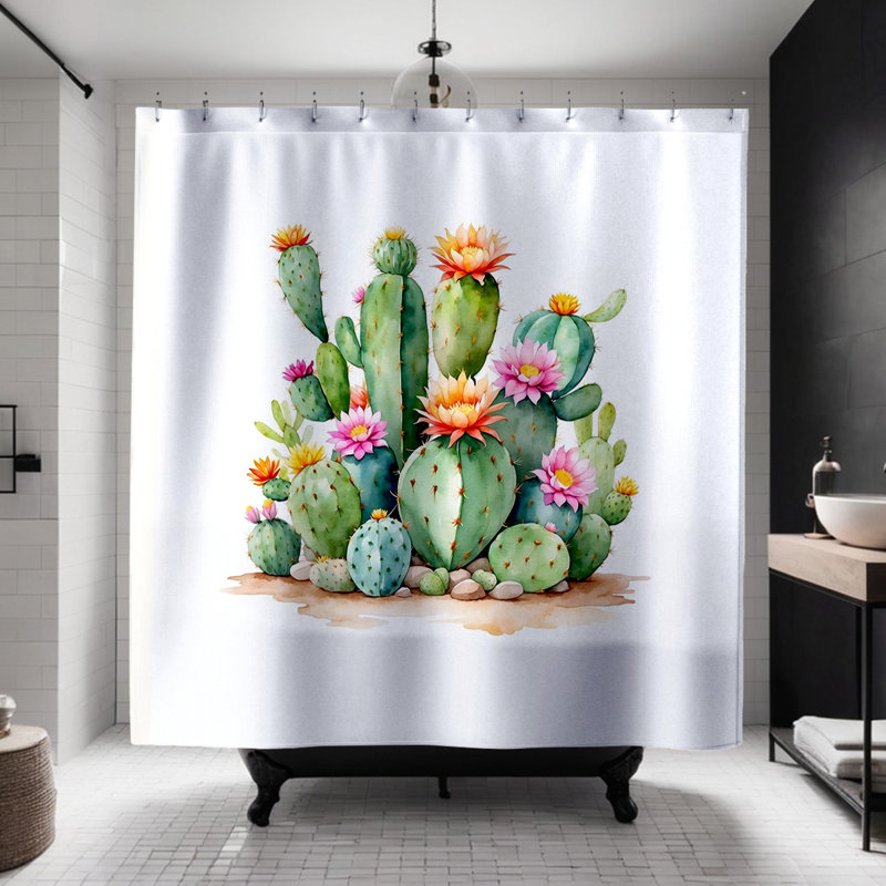 Rideau de douche Kramer Cactus