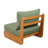 Bukovka Patio Acacia Wood Lounge Chair With Removable Cushions-702573773