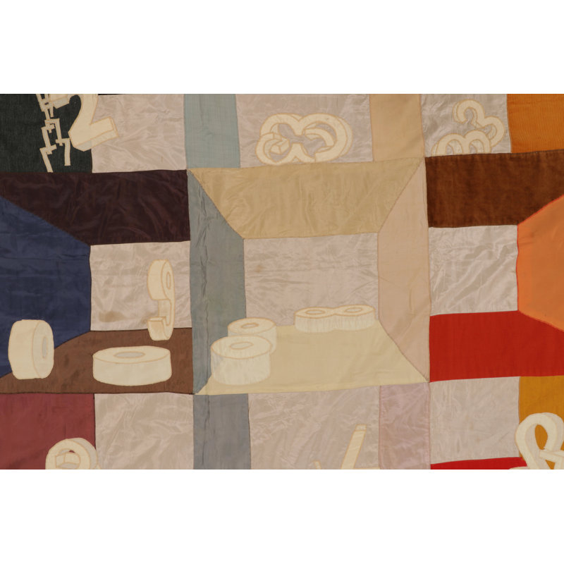 Cotton and Silk Area Rug