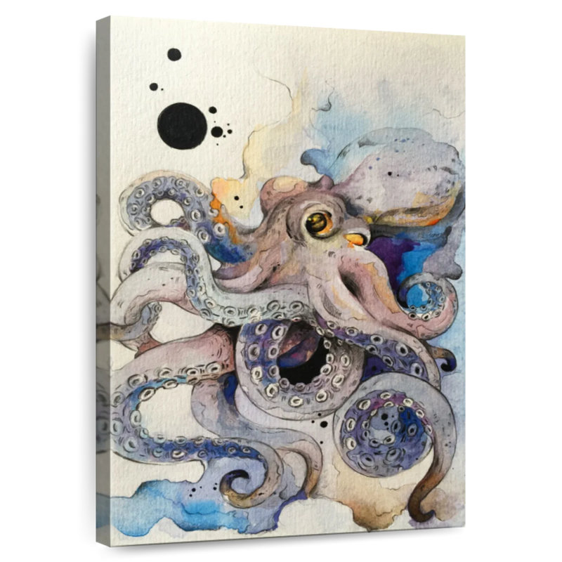 Brampt Dreamy Octopus, 39" H x 26" W