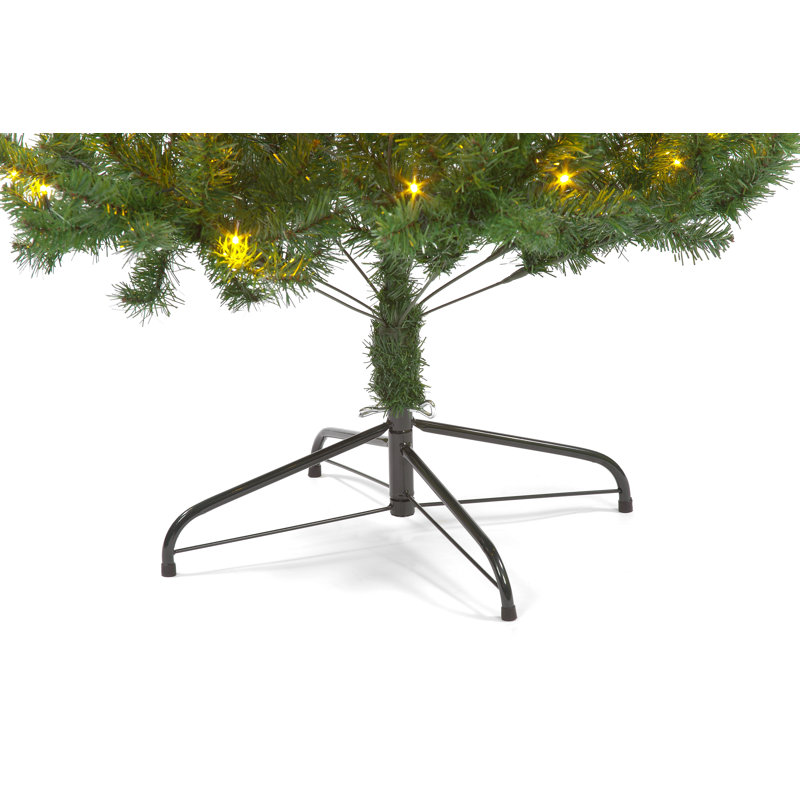Lighted Artificial Fir Christmas Tree
