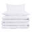 Arling Certified Egyptian Cotton Modern Solid 3 Piece Duvet Cover Set