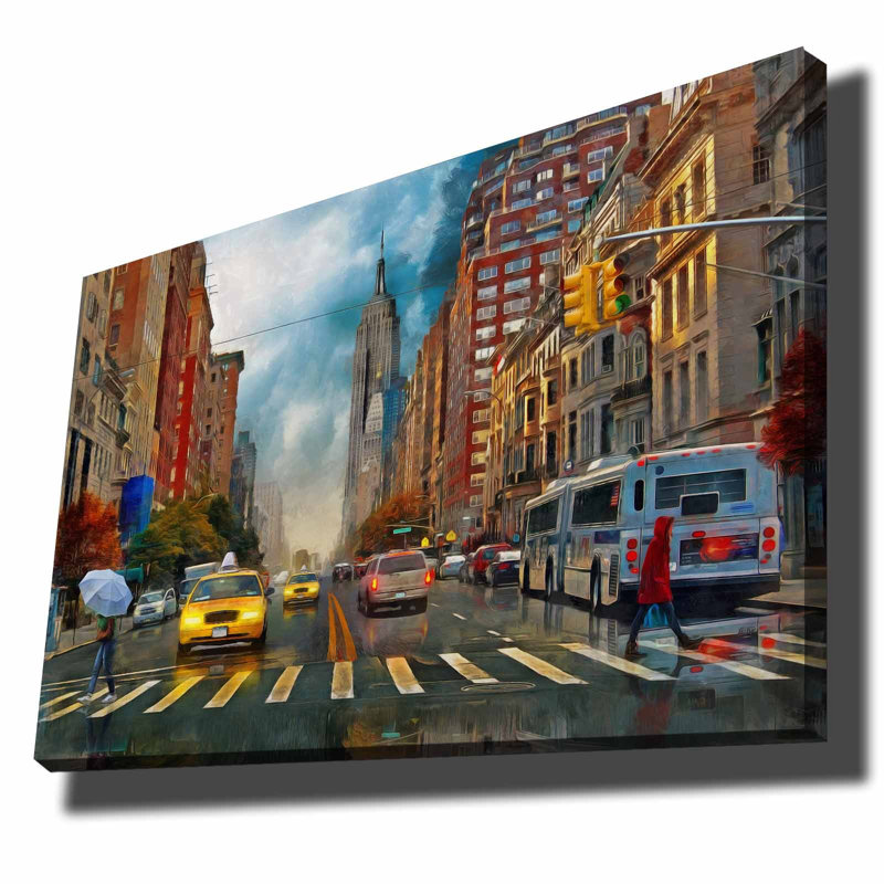 Stunning Decorative Canvas Painting, 27.6 x 39.4 inches | 100% Canvas (Thickness: 0.1 inches) on Durable 100% Pine Wood Frame (Thickness: 0.9 inches) | Perfect for Home Decor, Living Room, and Office Spaces