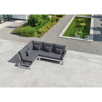 Metal 4 - Person Seating Group with Cushions
