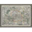 Pocket Map Of Paris 1880 Giclee Print