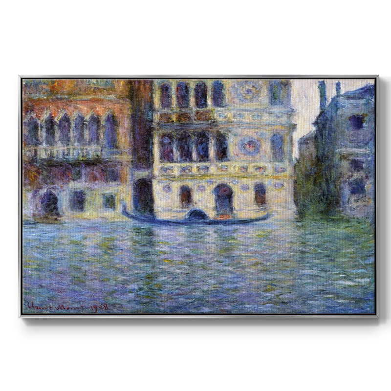 Palao Dario, 1908 01, reproduction d'art sur toile, H 27 po x l 41 po x P 2 po, Argent
