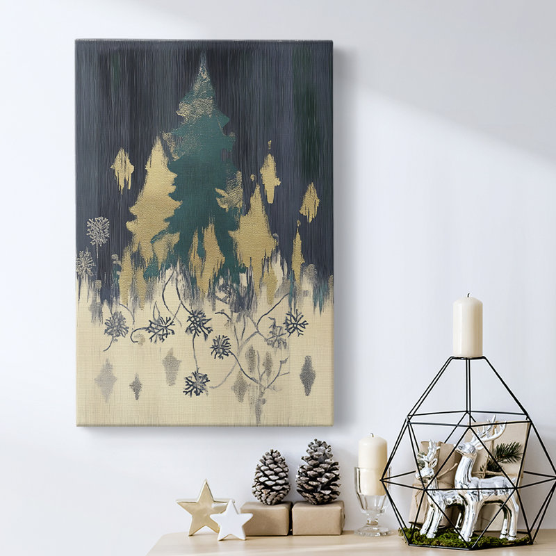 Art des Fêtes de Noël - Toile tendue avec châssis DCCXLIV, H 48 po x l 32 po