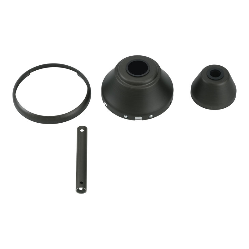 Maverick LED Custom Finish Kit in Aged Pewter from Visual Comfort Fan, Aged Pewter