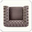 Fauteuil club classique Chesterfield