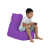100 % polyester mauve est en rupture de stock