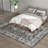 Anran Machine Washable Oriental Grey Area Rug-445988921