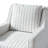Lillie 30" W Farmhouse Slipcovered Down-blend Swivel Rocking Chair with Pillow Back-2047740798