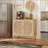 Cabinets with Storage, 2 Rattan Doors &amp; 4 Shelves | Natural Modern Farmhouse Sideboard | 31.5”L x 11.8”W x 28.1”H | Particle Board | Hallway