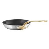 Mauviel M'cook B Frying Pan With Brass Handle