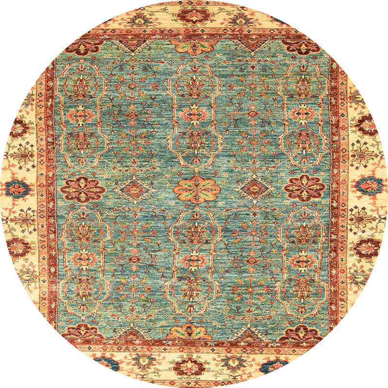 Tapis abstrait moderne 3194, Rond 4 pi