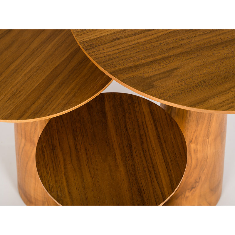 Tower Wood Coffee Table, Walnut