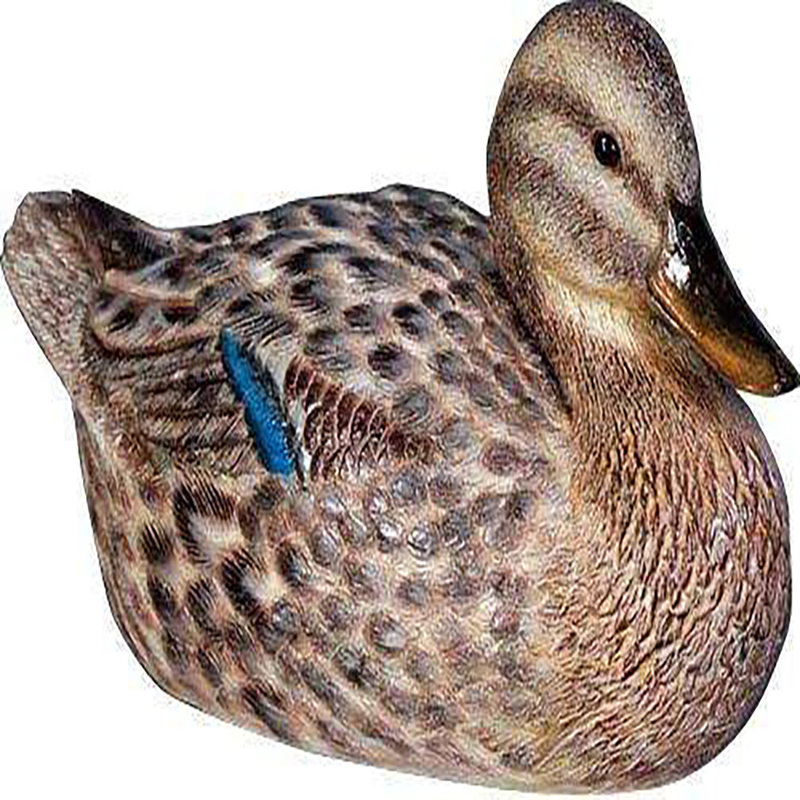Statue de canard colvert femelle